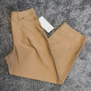 Lululemon Sleek Barrel-Leg Pants Women’s Size 29x27- NWT